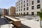 Student Castle Brighton Landscaped Courtyard