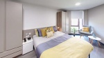 Bright and comfortable Single bedroom at Sycamore House, Leeds