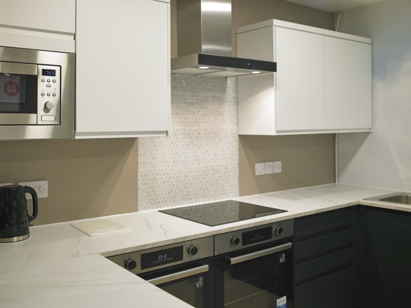 Studio Kitchen Preston student accommodation