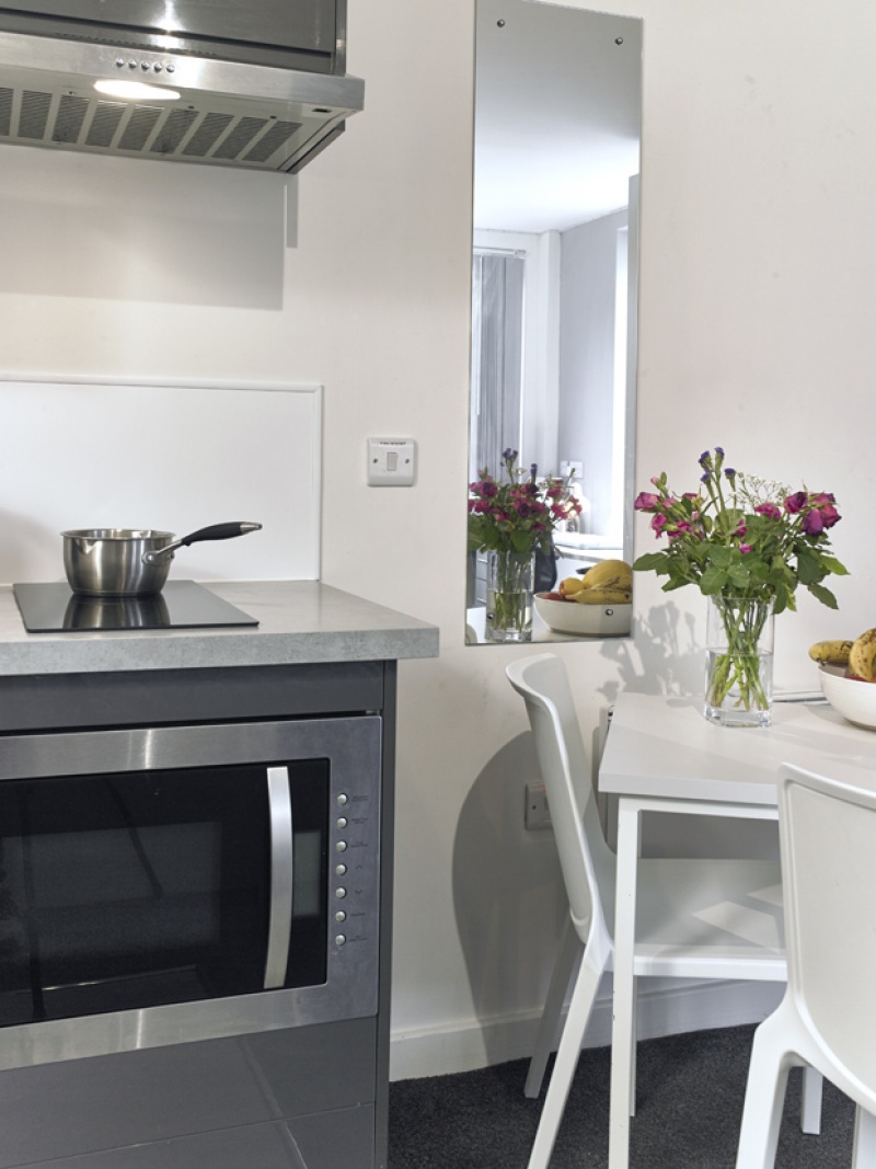 Kitchen corner with table