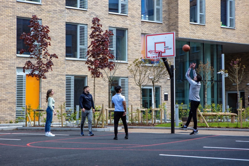 The Westwood Basketball Court