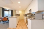 Share kitchen area at LIV Sheffield student accommodation