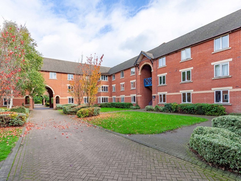 Exterior view of Calthorpe Court student accommodation building in Birmingham.