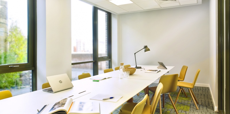 Bright study room for students at Nurtur House accommodation