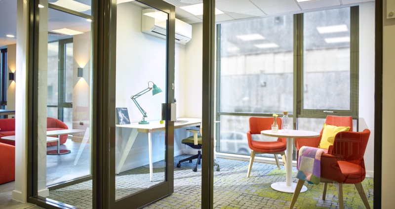 Quiet study room for students Nurtur House, Sheffield accommodation