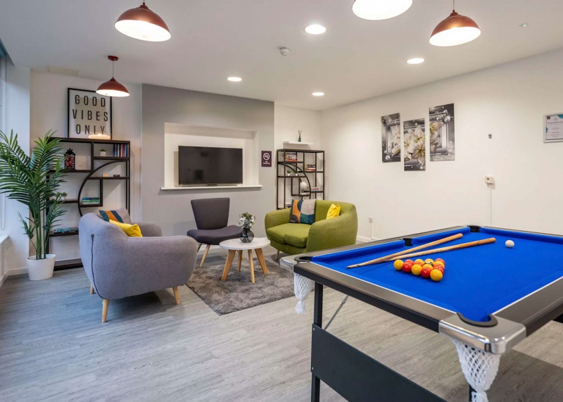 Charles Morton social space room