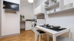 St James Street Luxury Studio Kitchen and Dining