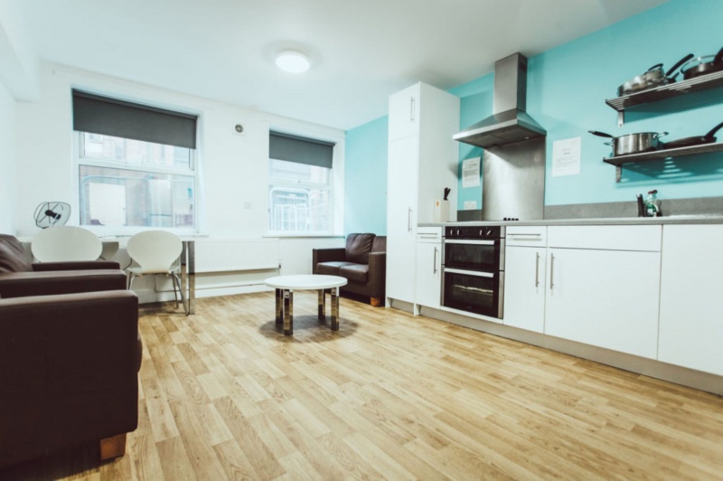 Fully equipped kitchen in Pennine House Accommodation