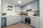 Fully equipped kitchen in Pennine House student residence