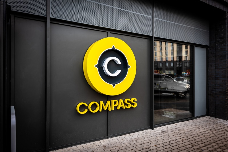 Main entrance to Compass student residence