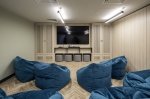 Norton's Student Living cinema room for relaxation