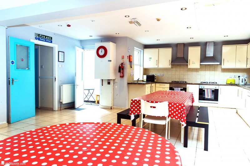 share kitchen  at Raleigh House | Student Accommodation London