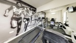 Gym area