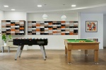 Games room with pool table at Central Quays