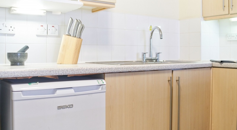 Kitchen detail at Foundry Court residence, Preston