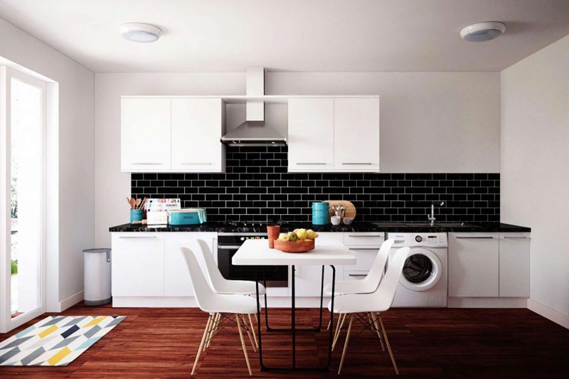 Moss Court share kitchen