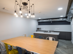 Quiet study spaces with desks at Riverside Quay student accommodation