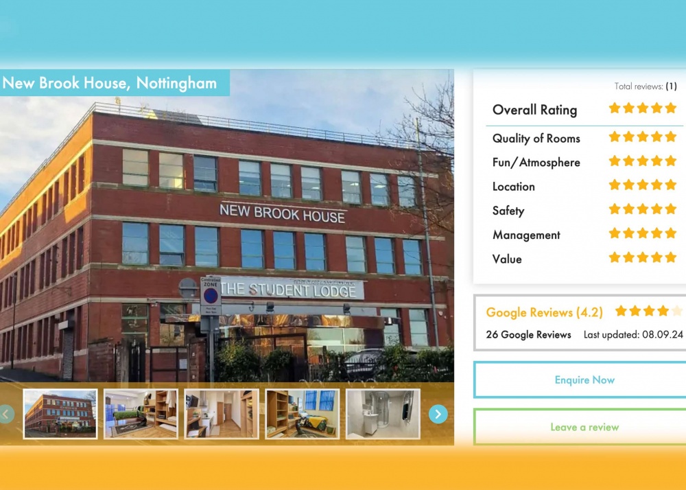Luxury Student Accommodation in Nottingham | New Brook House